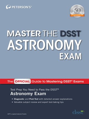cover image of Master the DSST Astronomy Exam